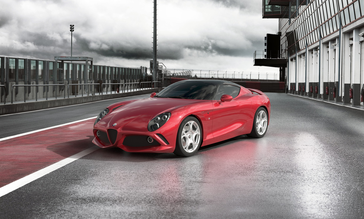 Alfa Romeo 8C Doppia Coda Zagato / material de prensa