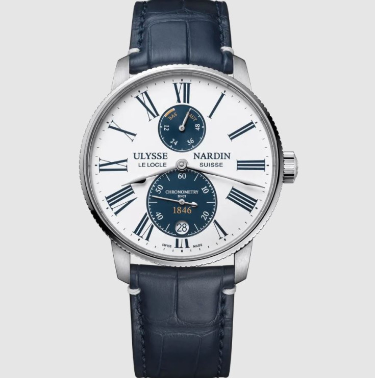 Ulysse Nardin Marine Torpilleur Panda ref. 1183-310LE-0A-/1B / press materials