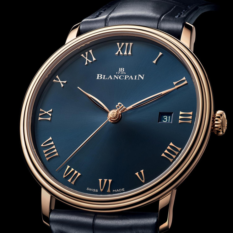 Blancpain Villeret Ultraplate ref. 6651 3640 55B / press materials