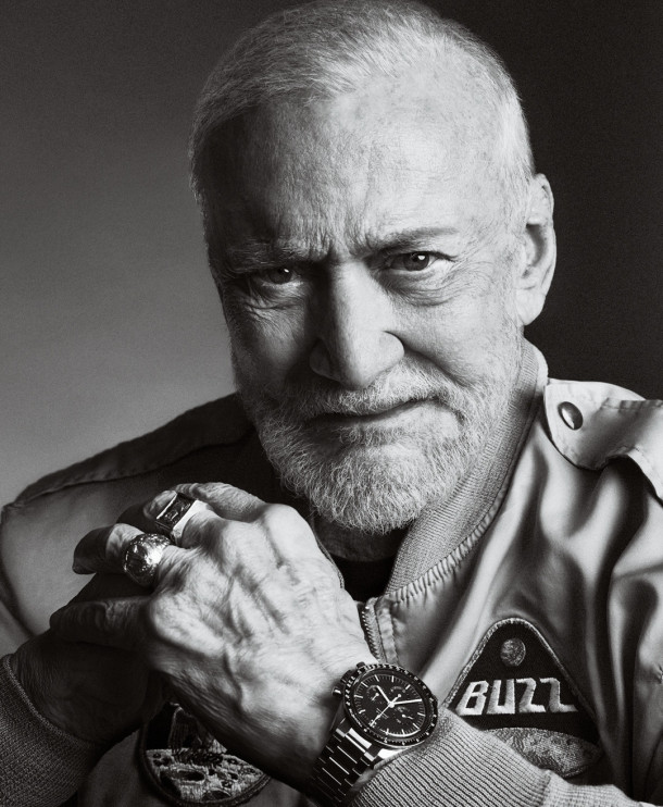 Edwin Buzz Aldrin, Omega S.A. / press materials