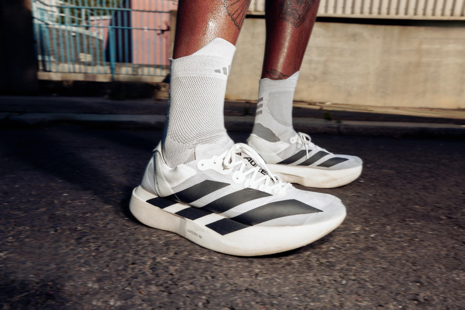 Modelo ADIDAS ADIZERO ADIOS PRO EVO 1 - inspiração para o modelo SL, foto ilustrativa / Adidas, materiais de imprensa
