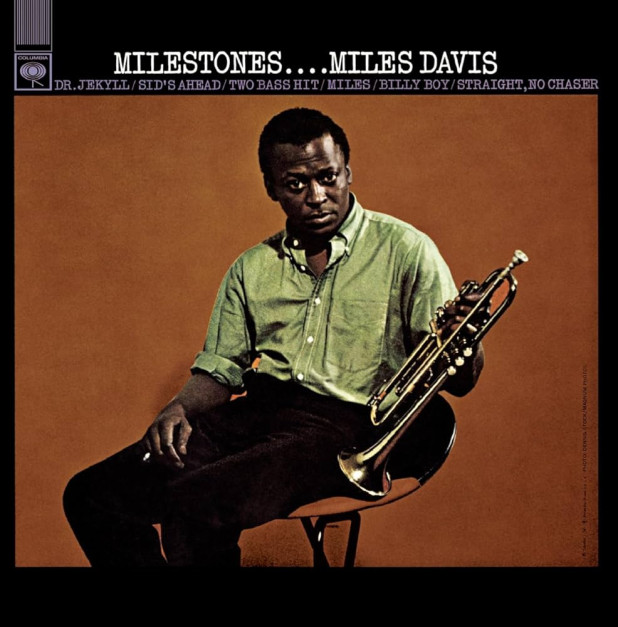 Miles Davis's Milestones album cover / photo: promotional materials