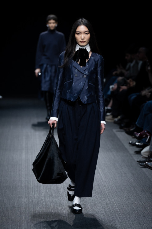 Emporio Armani - Herfst/Winter 2025/2026 / Matteo Rossetti / Mondadori Portfolio / Getty Images
