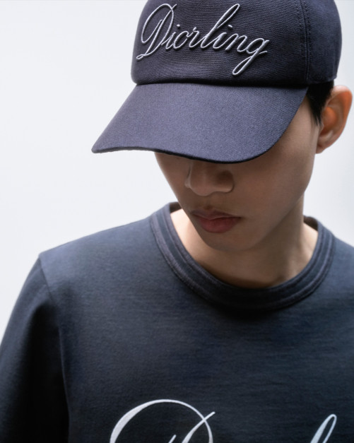 DIOR men's collection cap, Diorling / DIOR press material, brand Facebook