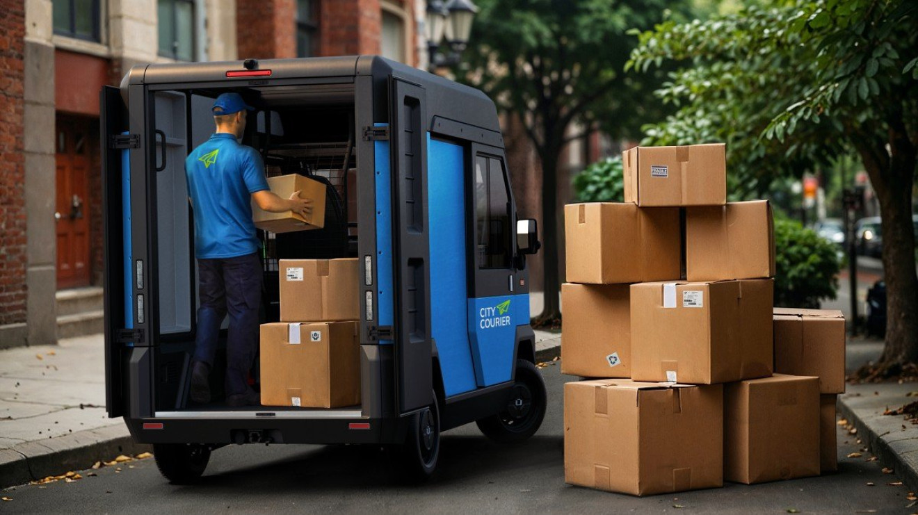 Ultre 4 Cargo - an innovative Polish delivery van / press materials