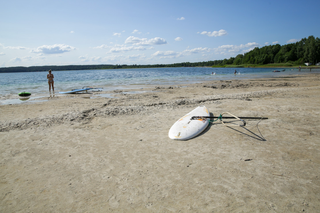Lake Świętajno is drying up / PAP / photo by Tomasz Waszczuk