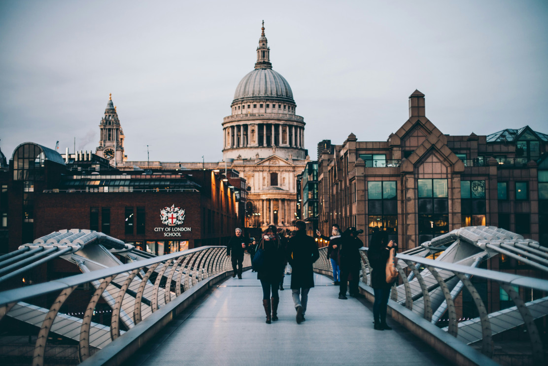 Centro di Londra/Foto: Unsplash Anthony DELANOIX