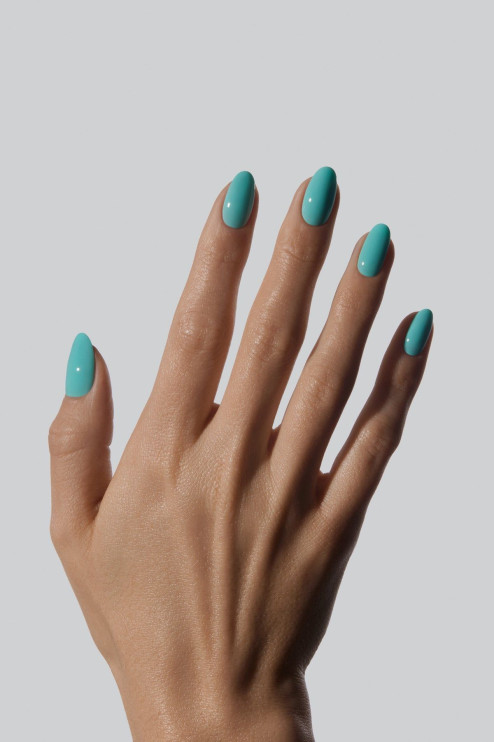 Kit de prensa de uñas turquesas/gelcare