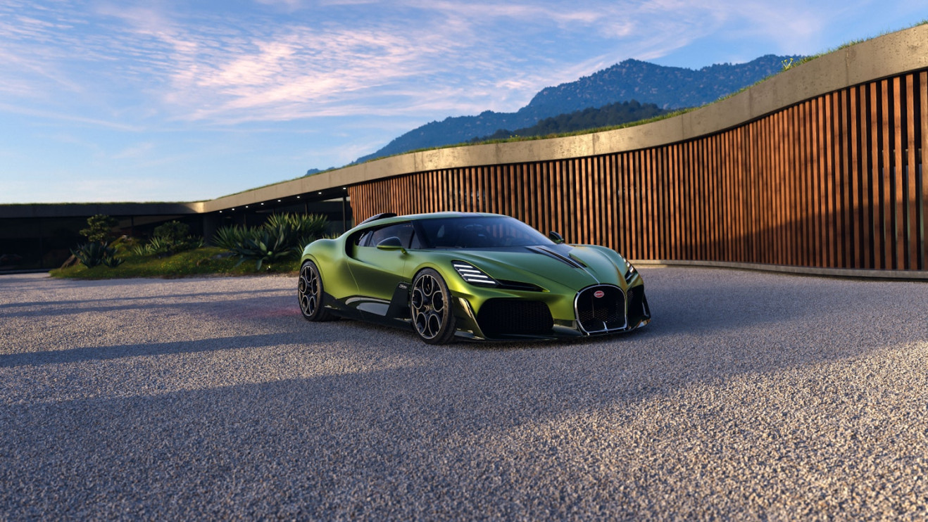 Bugatti Brouillard – um carro único anunciando o Programa Solitaire