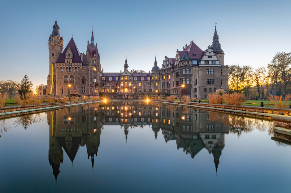 Castello di Moszna nella regione di Opole / Shutterstock