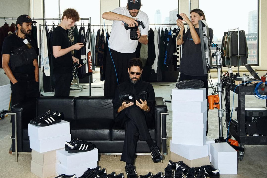 Adidas x Kith - Nuevo modelo de zapatillas Superstar Black Tie 2.0, materiales de prensa de Kith x Adidas
