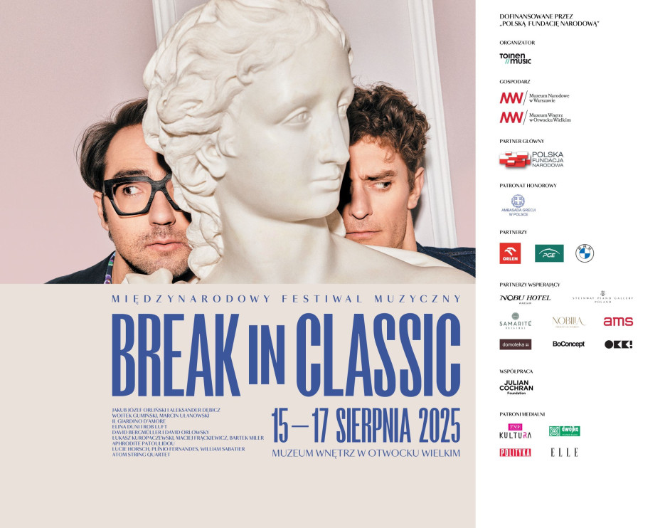 La pausa del Classic è questo fine settimana. Orliński e Dębicz aprono il loro festival a Otwock Wielki. Foto: comunicati stampa.