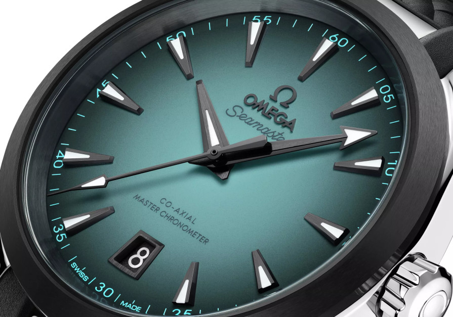 Licença do relógio OMEGA Seamaster Aqua Terra Turquoise: Materiais de Imprensa / OMEGA