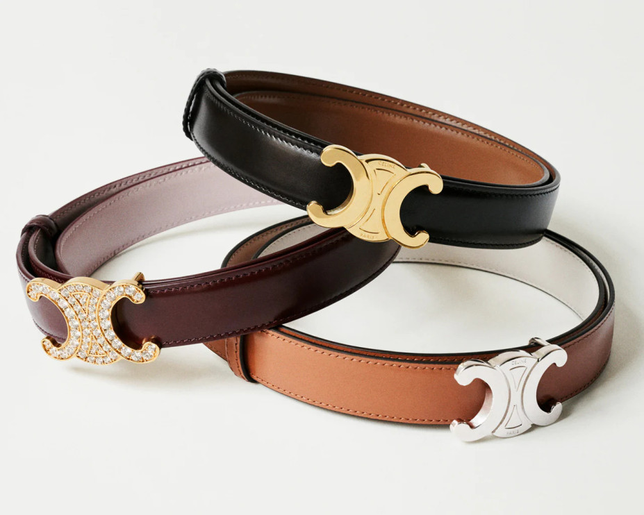 Celine presents a personalized belt collection / press materials