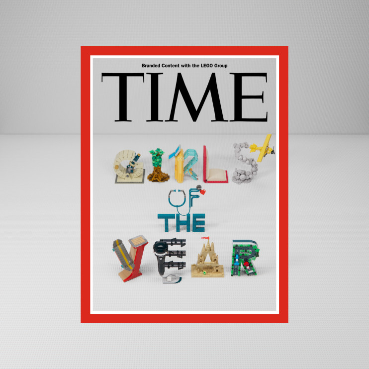 Cover created by TIME Studios in collaboration with Coed Studios and the LEGO Group / Photo: press materials