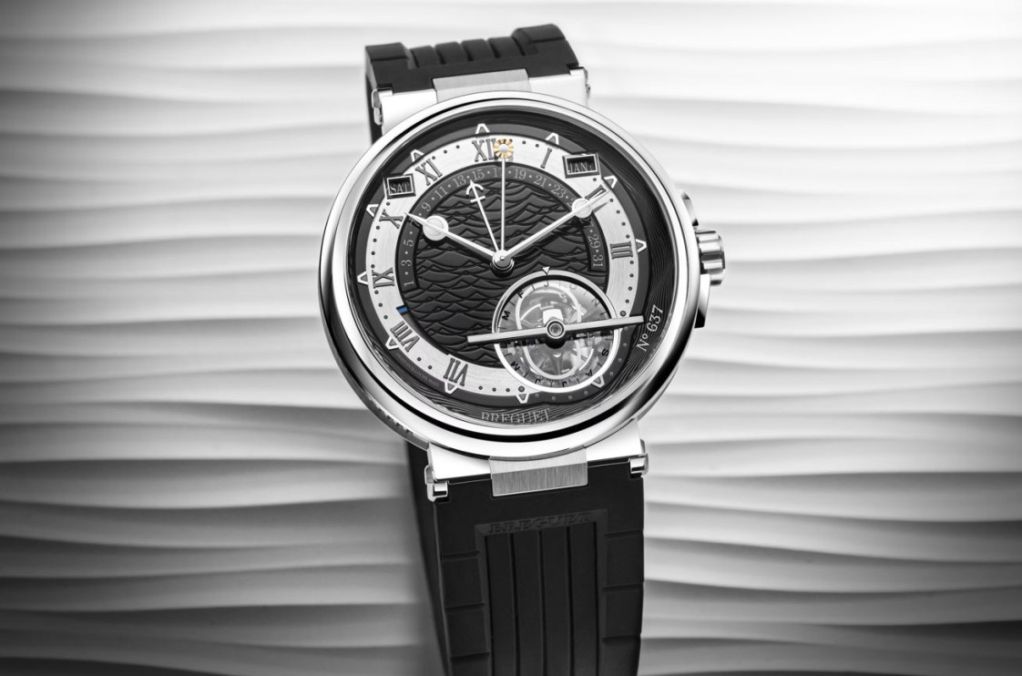 Breguet Marine Tourbillon Equation Marchante (ref. 5887PT/92/5WV) / materiales de prensa