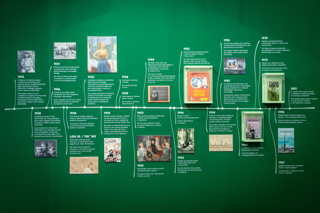 Wystawa „Muminki: drzwi są zawsze otwarte” w Muzeum Kinematografii w Łodzi/fot. Mikołaj Zacharow