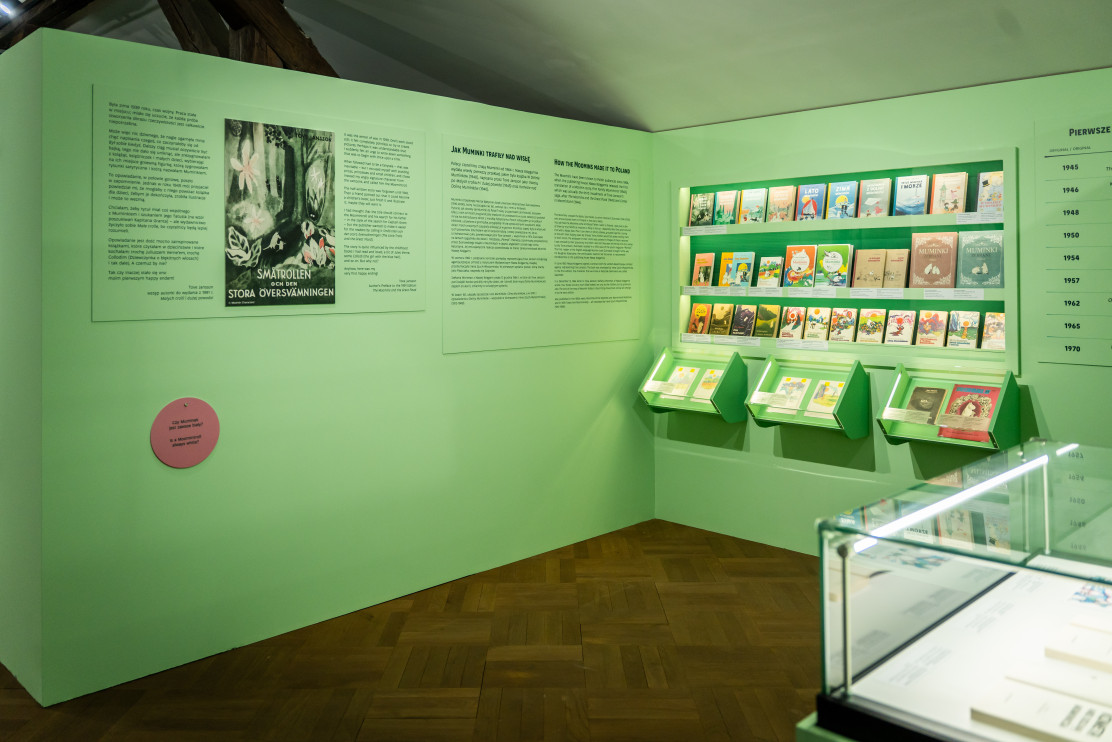 Wystawa „Muminki: drzwi są zawsze otwarte” w Muzeum Kinematografii w Łodzi/fot. Mikołaj Zacharow