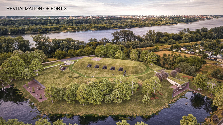 Progetto di riqualificazione del Forte X di Toruń Licenza: Materiali stampa / Archigeum Architecture Direction Studio