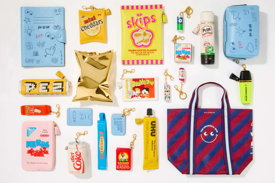 British designer Anya Hindmarch's back-to-school collection. License: Press Kit / Anya Hindmarch.