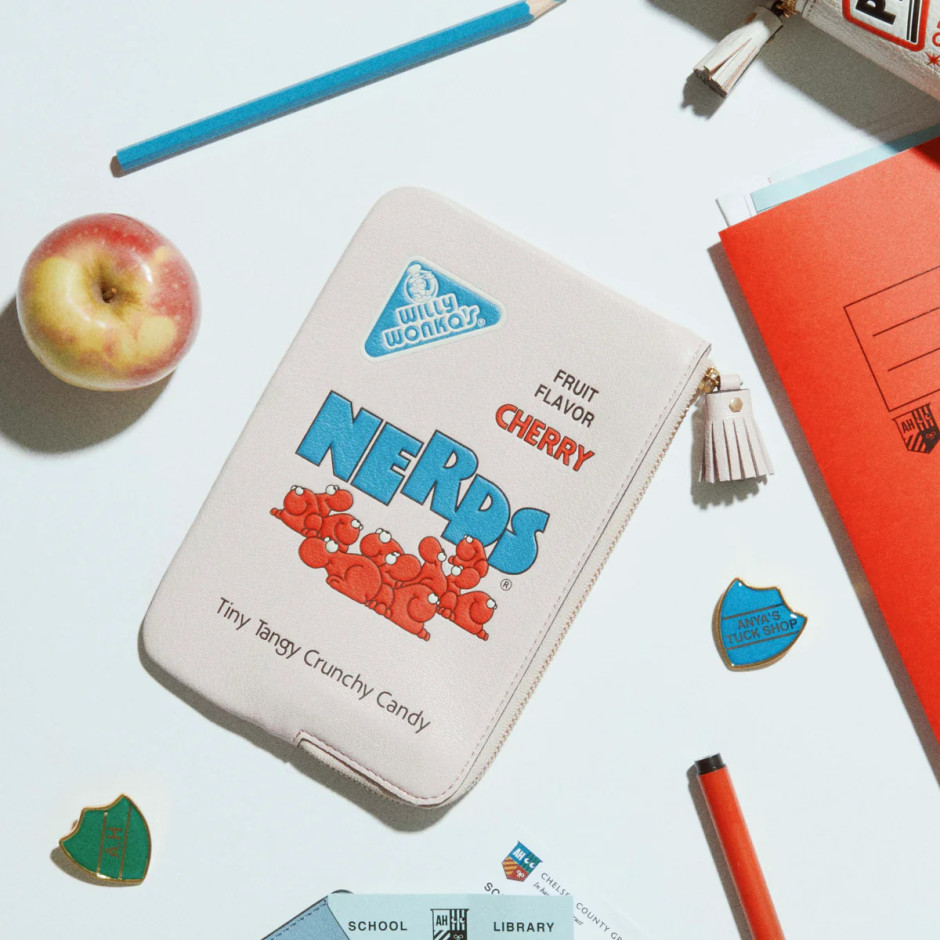 British designer Anya Hindmarch's back-to-school collection. License: Press materials / Anya Hindmarch
