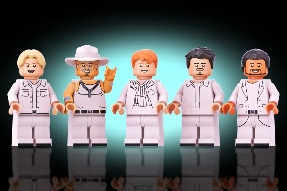 Lego Ideas Project: Backstreet Boys: I Want It That Way License: Press Kit / Lego Ideas