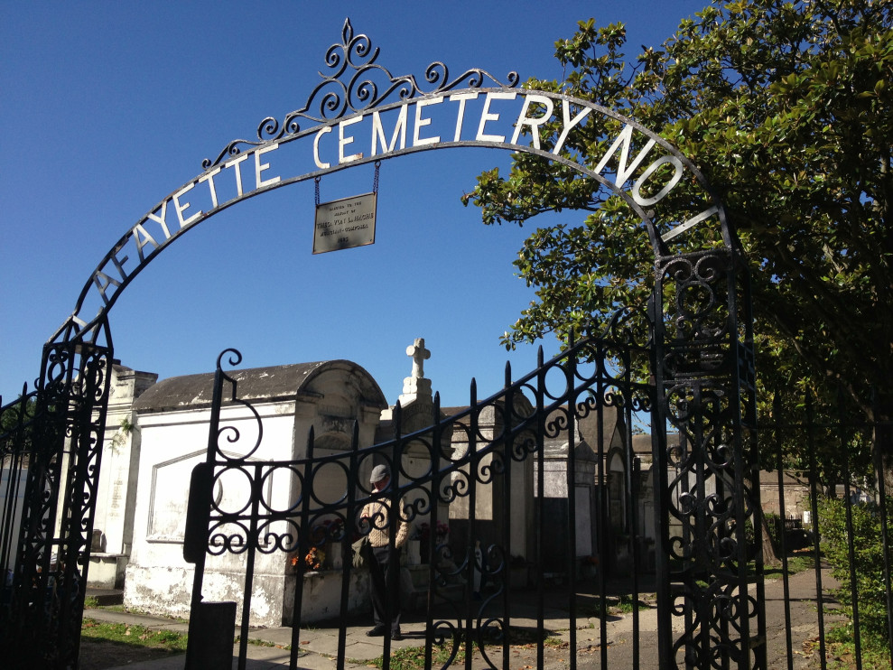Lafayette Cemetery in New Orleans/photo: Wikipedia, CC BY S-A 3.0 President Rhapsody