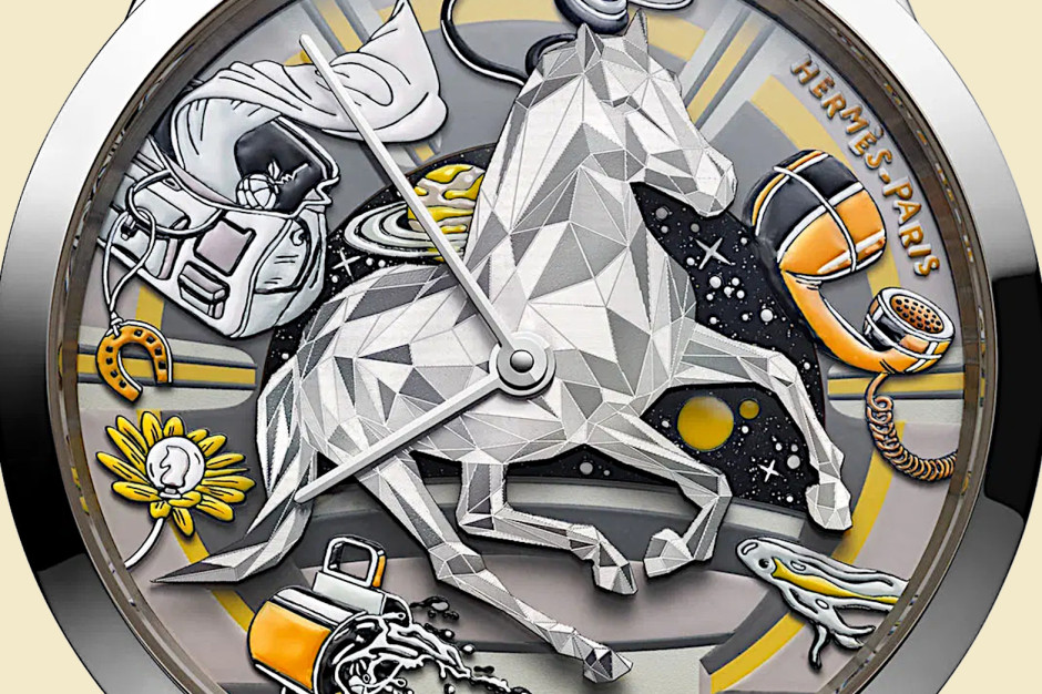 Hermès prezentuje nowy luksusowy czasomierz. Tarcza to senne marzenie