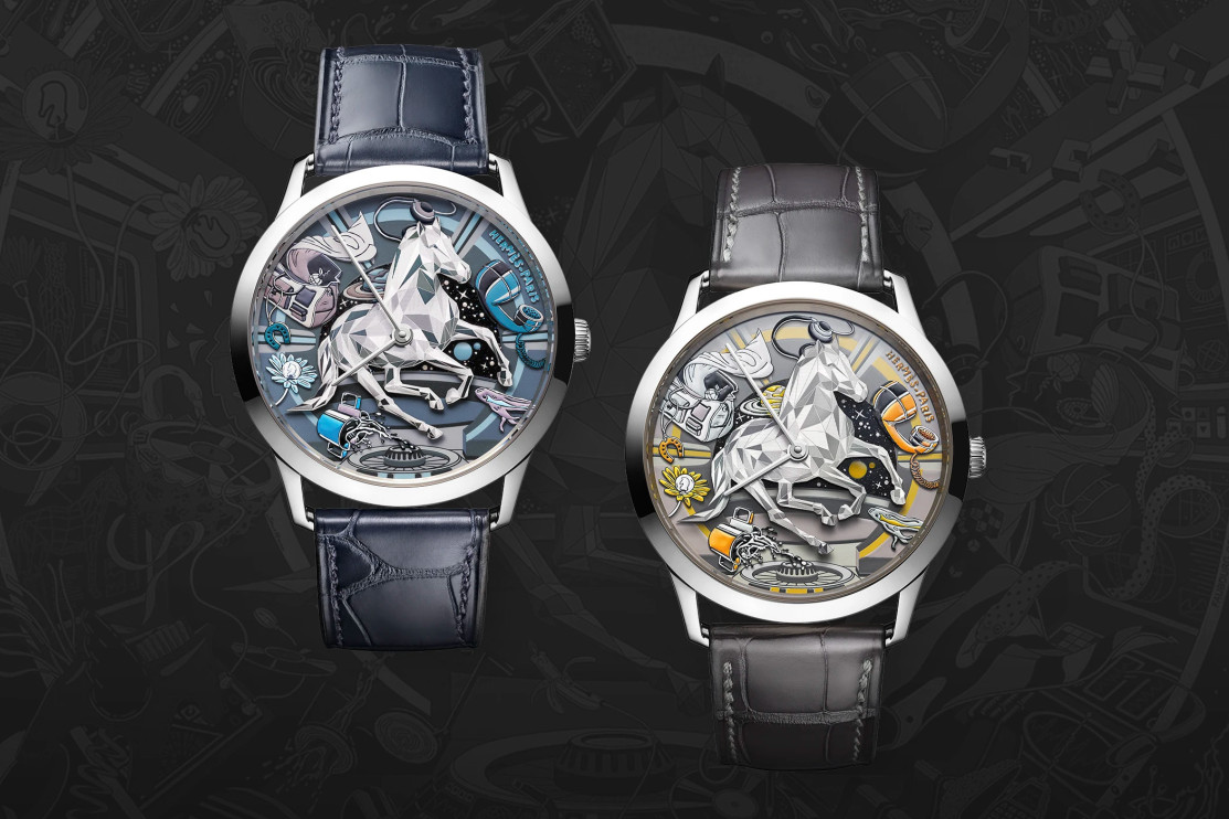 Hermès Slim d’Hermès Faubourg des Rêves – deux nouveaux modèles de montres / Dossiers de presse Hermès