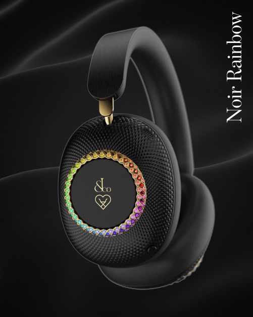 Loewe e Jacob & Co. apresentam fones de ouvido Noir Rainbow Licença: Loewe / Facebook