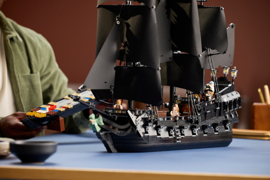 A Lego apresenta um conjunto inspirado em Piratas do Caribe. Foto: Materiais de imprensa / Lego
