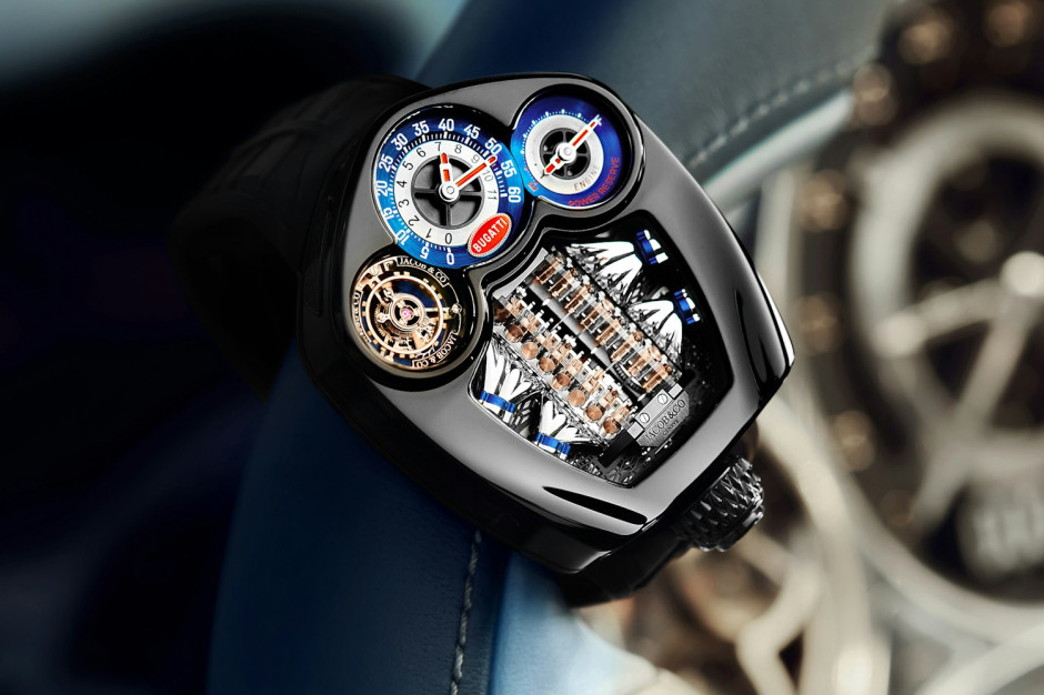 Bugatti x JacobCo. -Tourbillon - a luxury car-inspired watch. Photo: Press materials / Bugatti