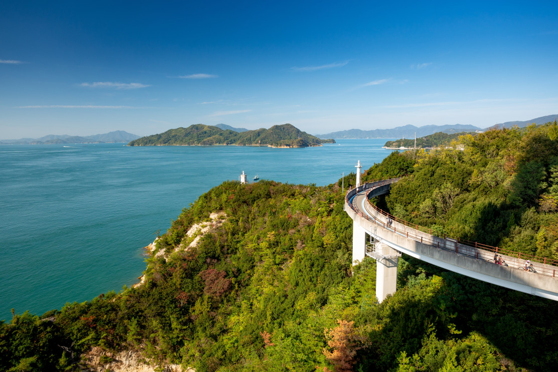 Shinamani Kaido, trilha de ciclismo do Japão/foto: Shutterstock