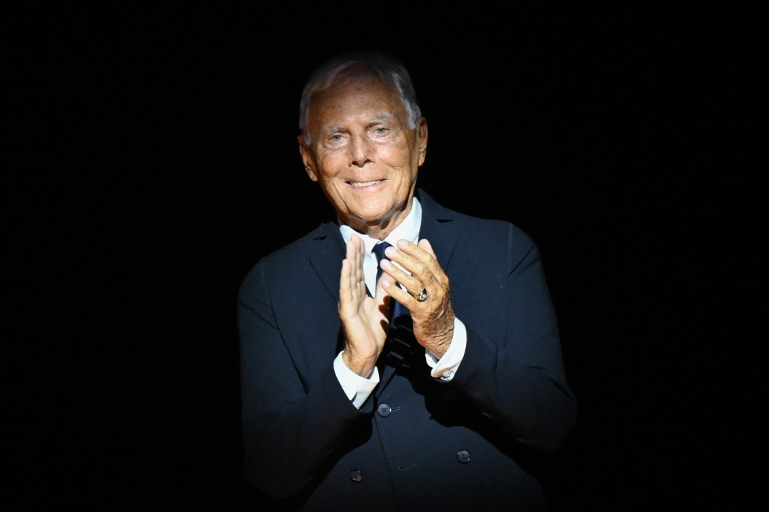 Giorgio Armani/foto Getty Images, Stéphane Cardinale - Corbis