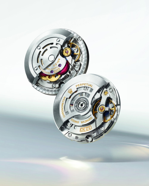 A Rolex equipou os relógios com movimentos automáticos calibre 2232 e calibre 3230. Foto: Materiais de imprensa / Rolex