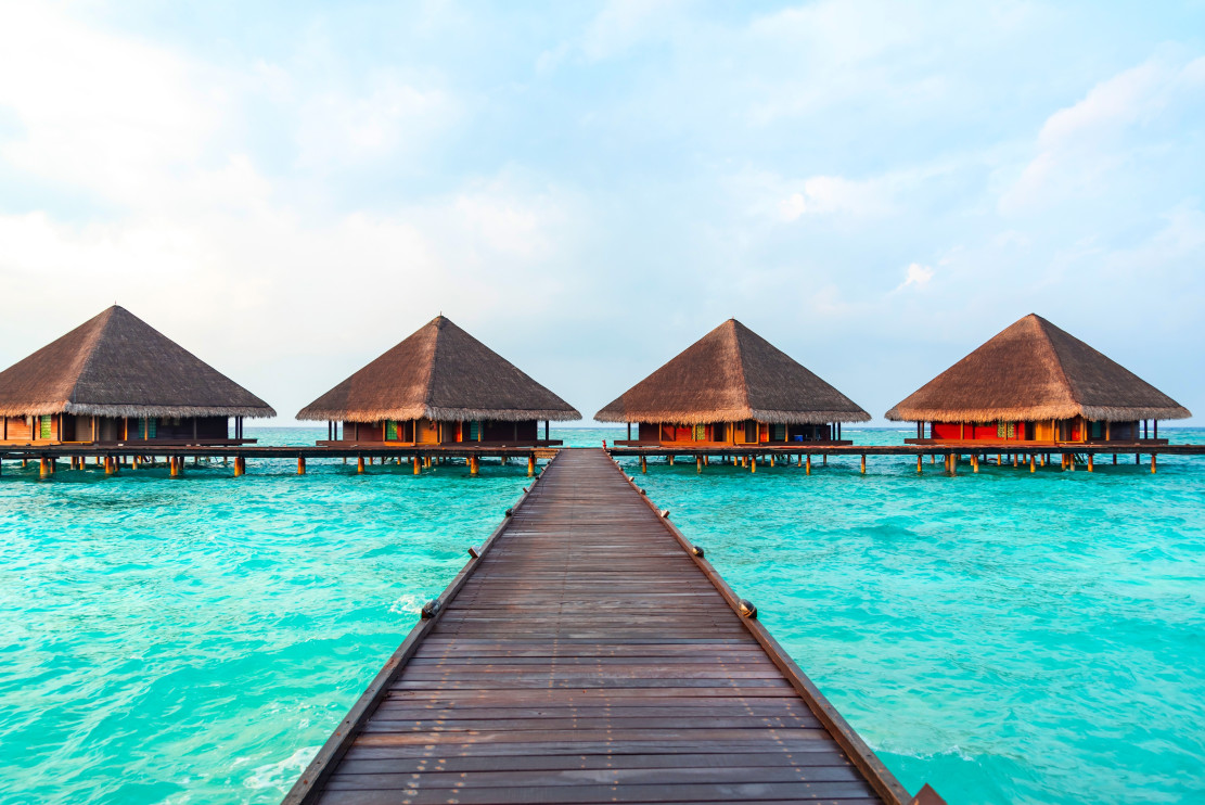 Maldivas - um paraíso de viagens na Terra. Foto: KlavdiyaV / Shutterstock