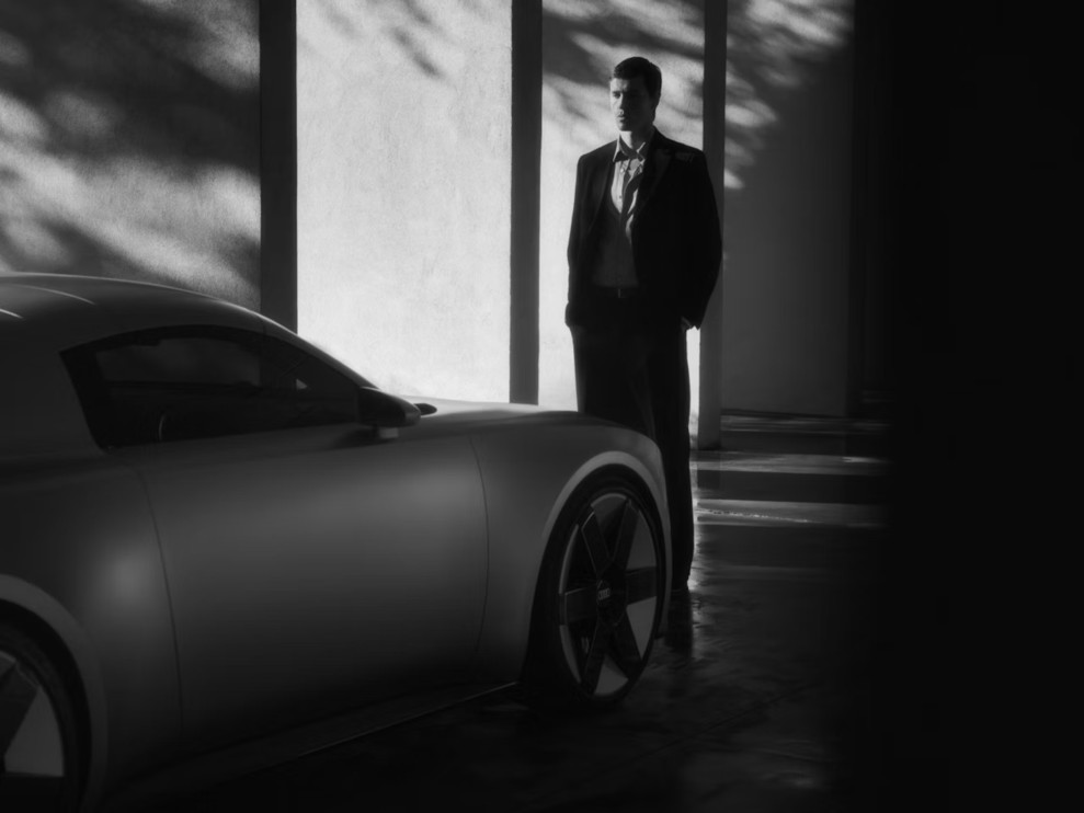 Audi x Harris Dickinson / materiais de imprensa