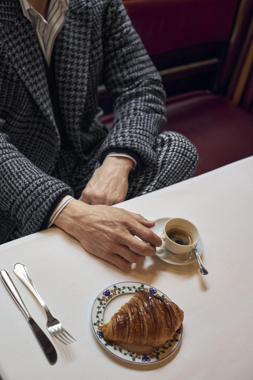 Zegna - Herfst 2025 reclamecampagne met Mads Mikkelsen / persmateriaal