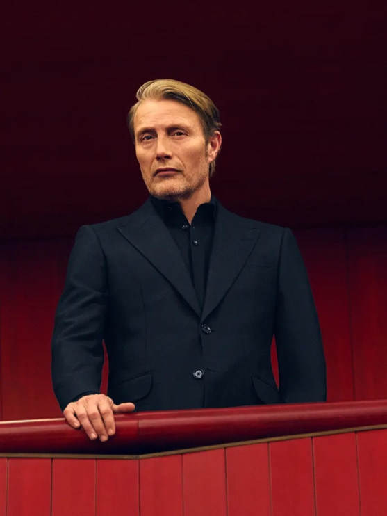 Zegna - Herfst 2025 reclamecampagne met Mads Mikkelsen / persmateriaal