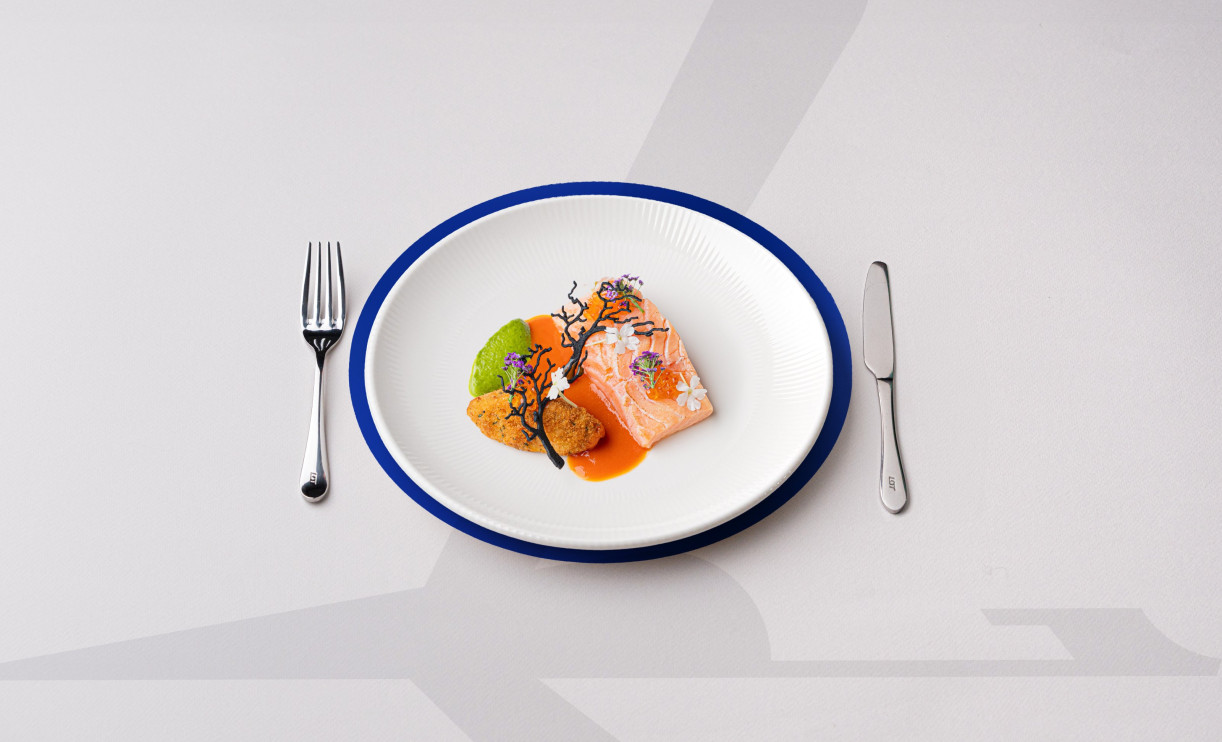 “Sabores com uma estrela Michelin na Classe Executiva da LOT”/foto: materiais de imprensa da LOT Polish Airlines/foto: materiais de imprensa da LOT Polish Airlines