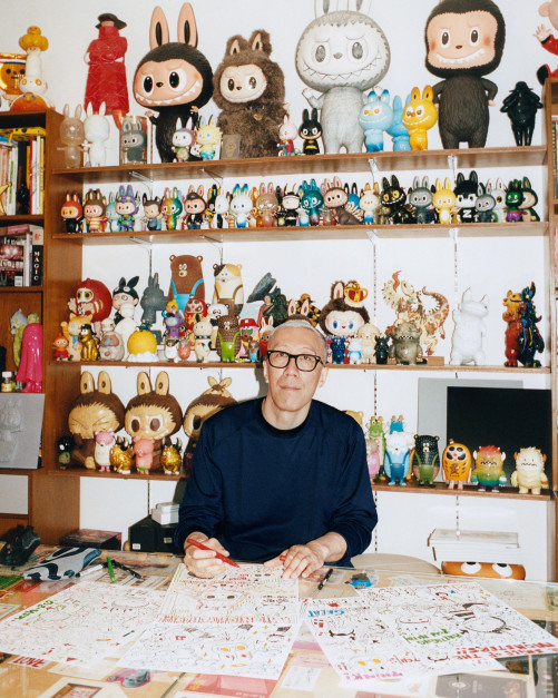 Kasing Lung, creatore di Labubu e della serie The Monsters. Foto: Materiali stampa / Moynat