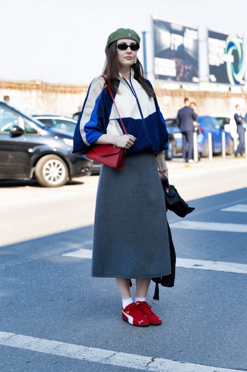 Zapatillas rojas de moda para otoño de 2025 / Valentina Frugiuele/Getty Images