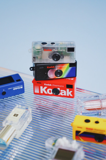 Kodak Charmer. Halb Kamera, halb Schlüsselanhänger. Foto: Pressematerial / Kodak