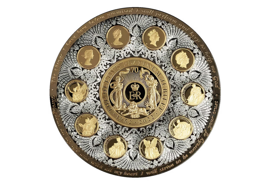 The Crown Coin, a unique coin minted by the East India Company. Photo: Press materials / Stanley Gibbons Baldwin