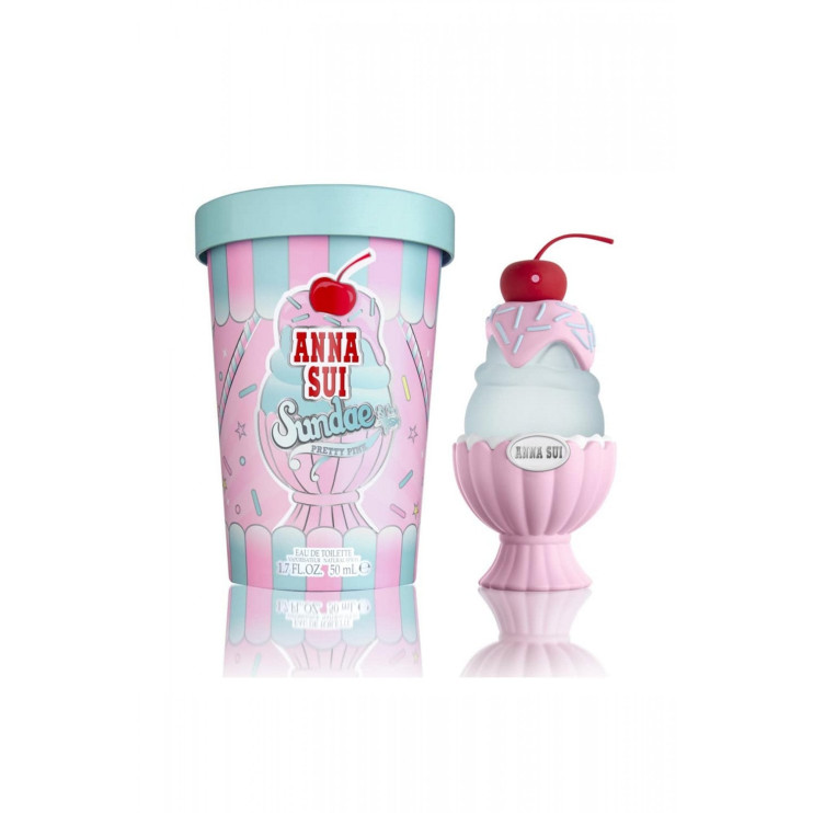 Anna Sui Sundae Pretty Pink - gourmand perfume / press materials