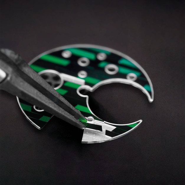 Ulysse Nardin apresenta Blast Free Wheel Marquetry Silicon Green Foto: Materiais de imprensa / Ulysse Nardin