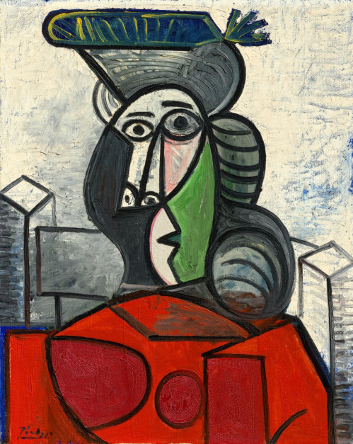 Пабло Пикассо, «Бюст женщины», 1944, частная коллекция, Christie's. Фото: Пресс-материалы / Christie's.