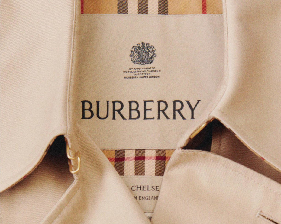Burberry apresenta novos casacos para o outono de 2025 / Materiais de imprensa da Burberry