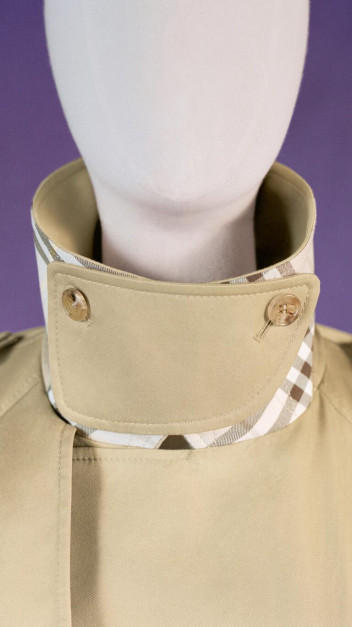Burberry apresenta novos casacos para o outono de 2025 / Materiais de imprensa da Burberry