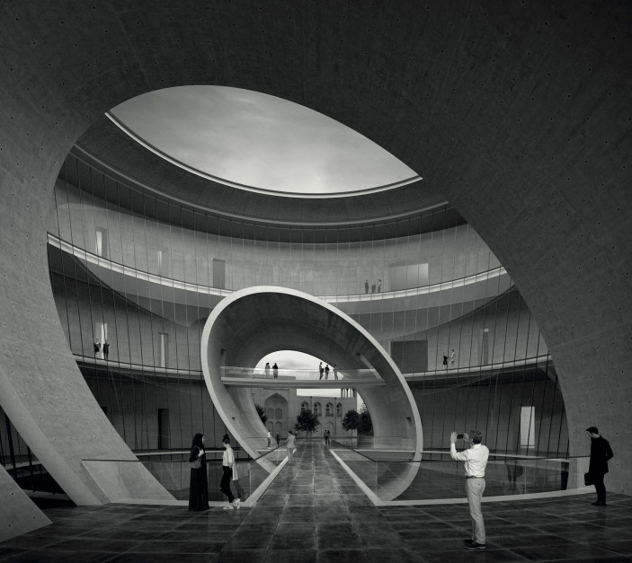 Tadao Ando zaprojektował nowe Muzeum Narodowe Uzbekistanu Fot. Materiały prasowe / Fundacja Rozwoju Kultury i Sztuki Uzbekistanu